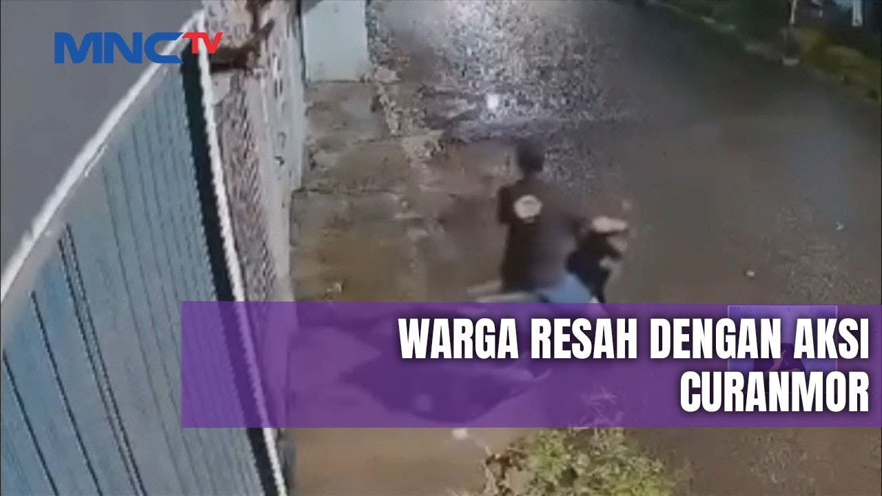 Aksi Dua Pria di Kebon Jeruk Curi Motor Terekam CCTV - LIS 25/11