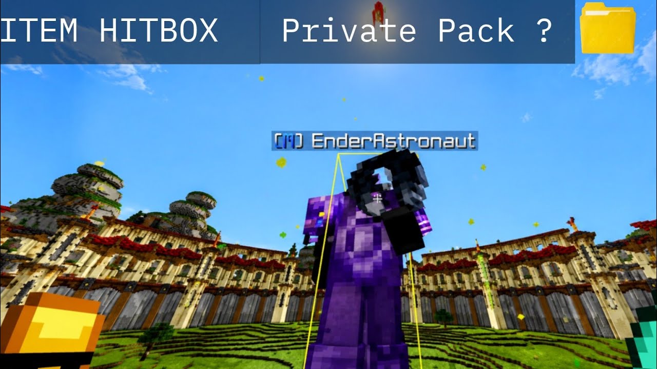 Item Hitbox Pack For MCPE 🔥 (Must Watch) 👀