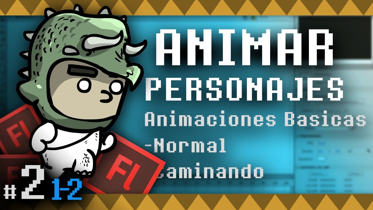 Tutorial adobe flash: Como animar personajes desde cero #2 [1-2]