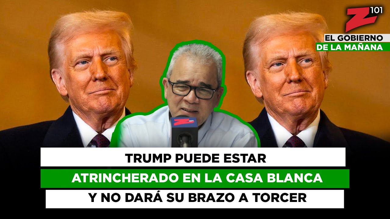 Trump puede estar atrincherado en la Casa Blanca y no dar&aacute; su brazo a torcer