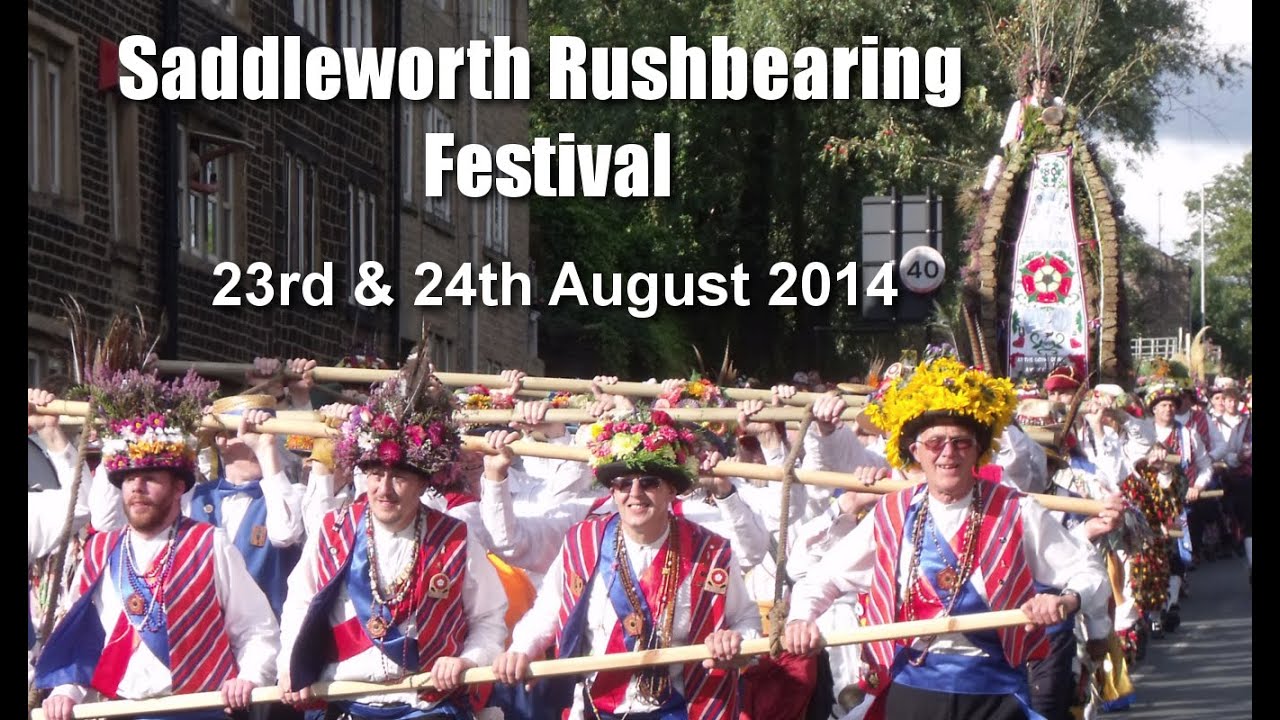 Folkcustoms: Saddleworth Rushbearing 2014