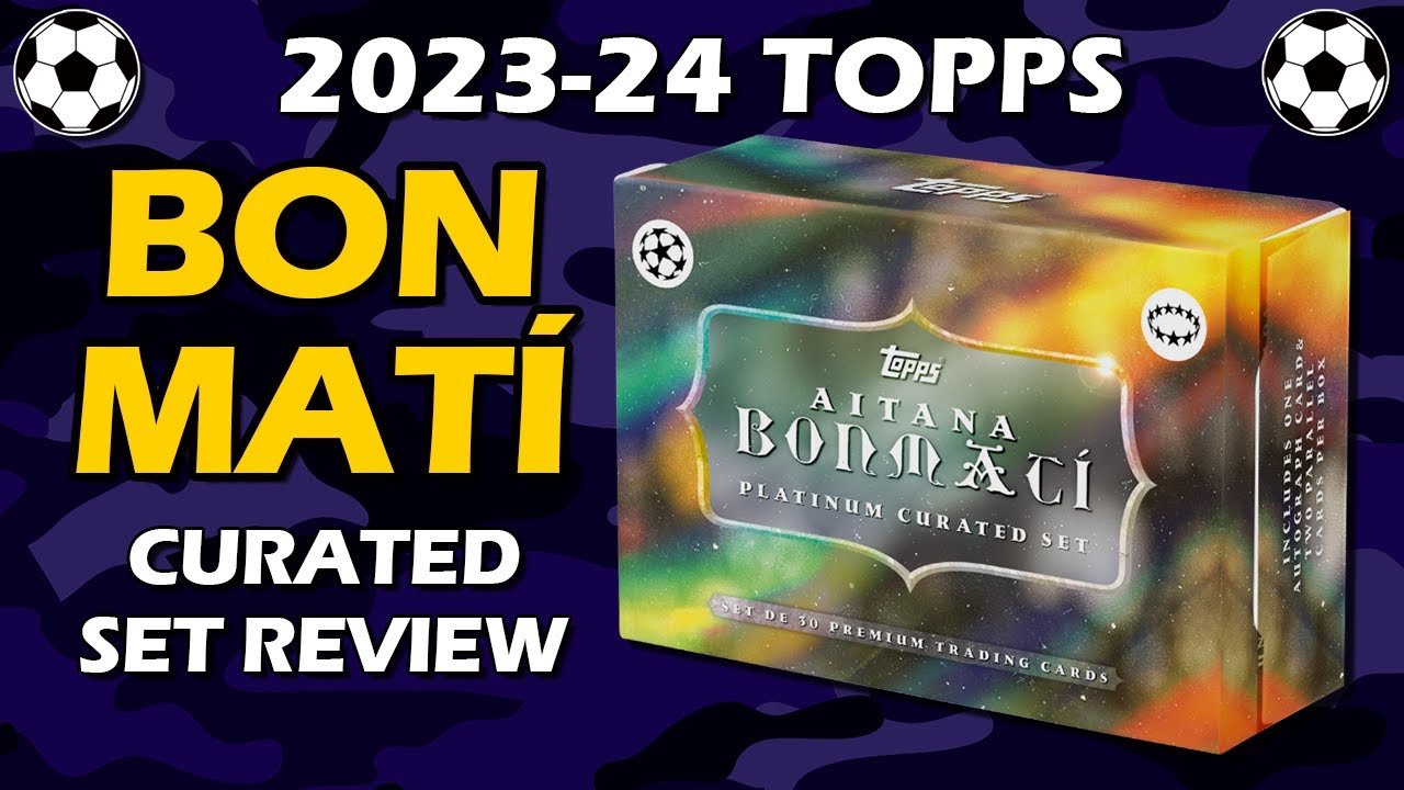 2023-24 Topps Aitana Bonmati Platinum Curated Set Soccer Box Review