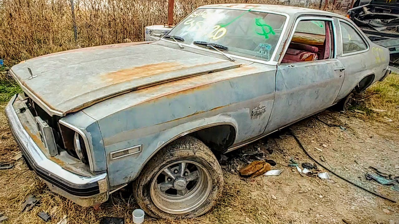 1976 Chevy Nova Concours Junkyard Find