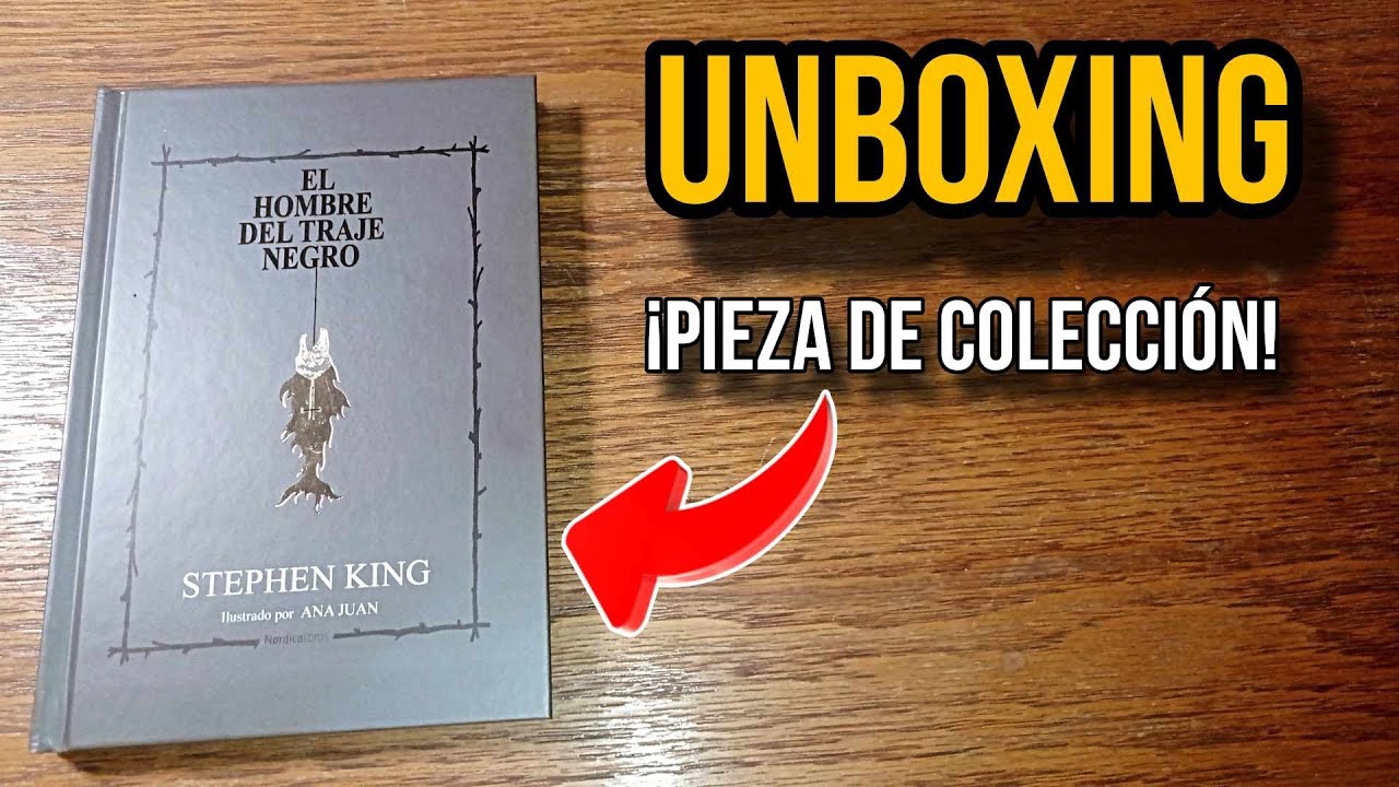 📦 &laquo;El hombre del traje negro&raquo;, Stephen King | EDICI&Oacute;N COLECCIONISTA ✨