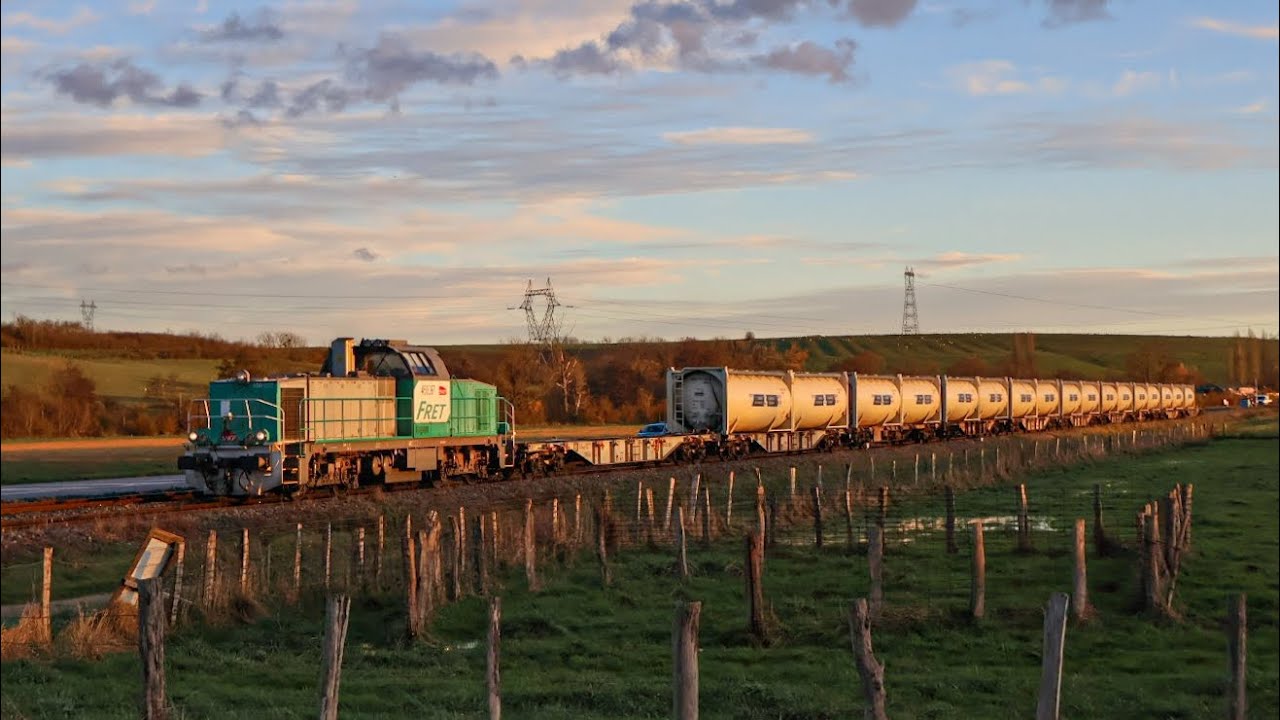 La fin de la desserte du train de ciment VICAT pour le compte de FRET SNCF...