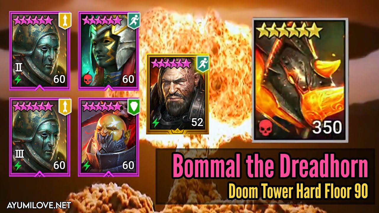 Ayumilove Bommal the Dreadhorn Guide featuring Roric Wyrmbane | RAID: Shadow Legends