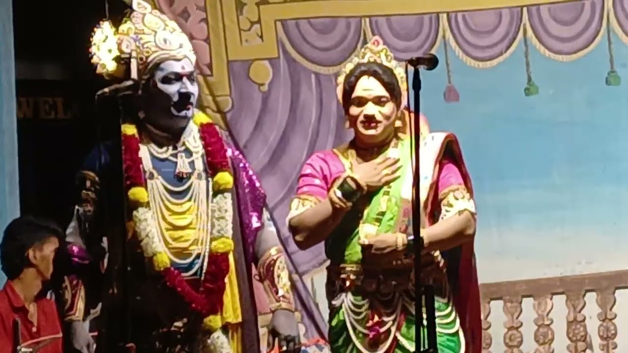 शिमगोत्सव विशेष | कृष्ण आणि रुक्मिणी दशावतारी नाटक | कोकणातील पारंपरिक रंगभूमी |#kokan |#holi |#yt |