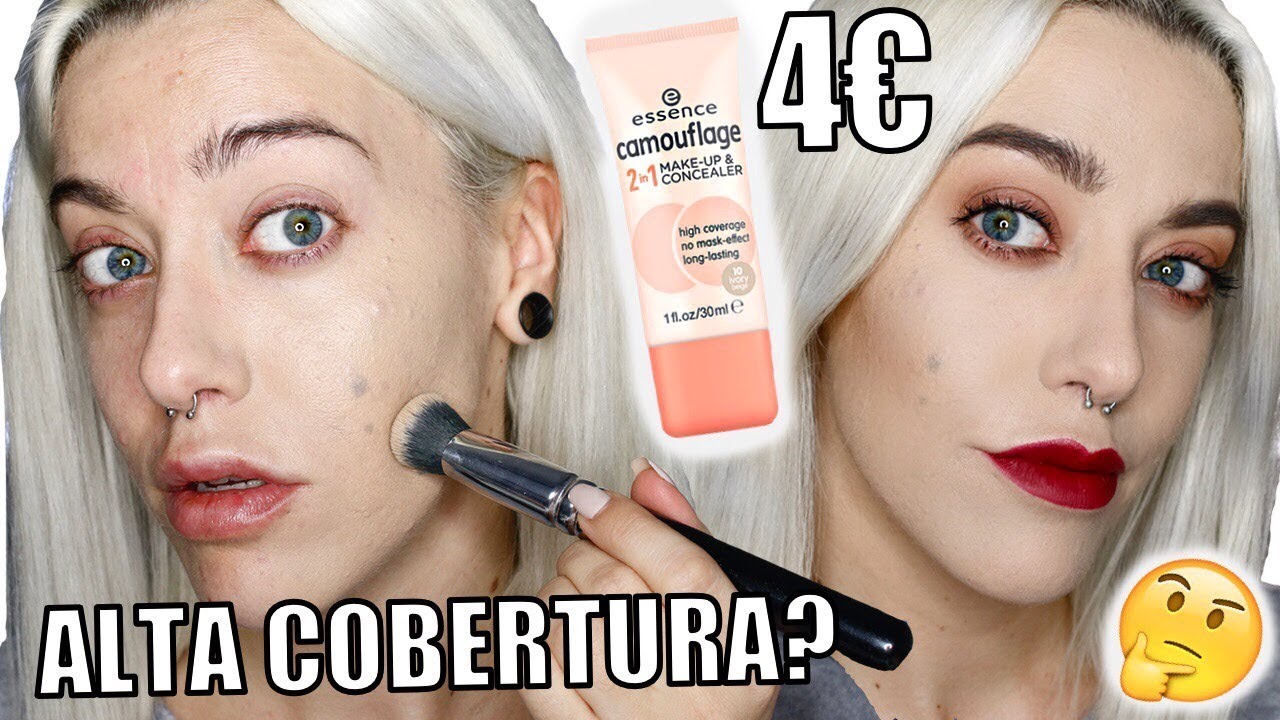 BASE DE MAQUILLAJE LOW COST RECOMENDADA? | ESSENCE CAMOUFLAGE 2 EN 1 A PRUEBA!