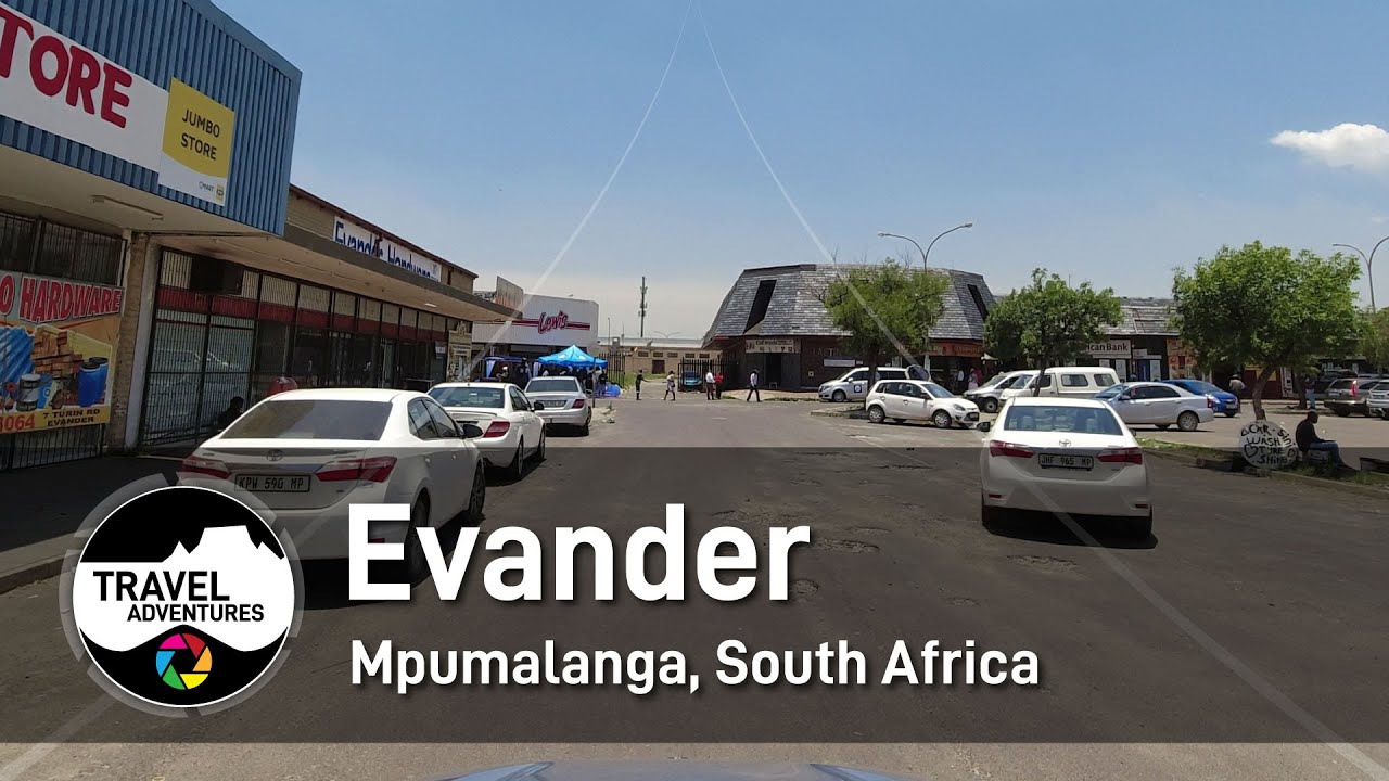 Evander mining town in Mpumalanga South Africa