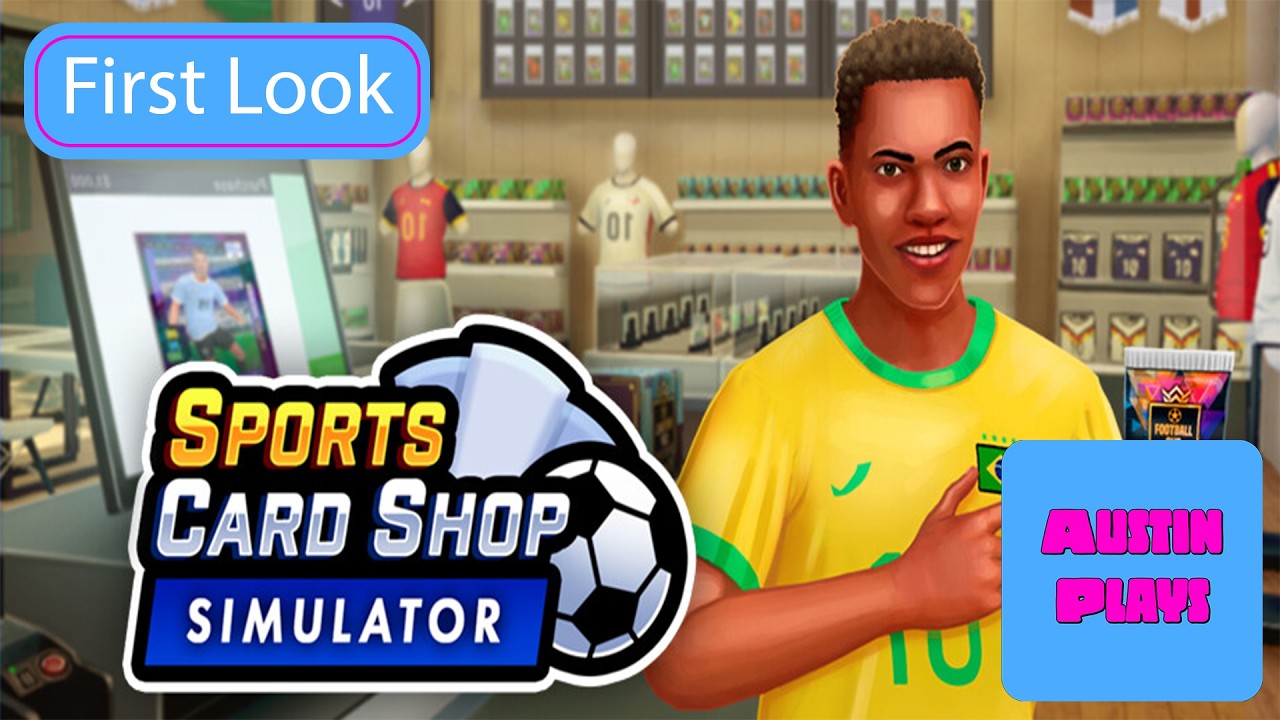 Flipping Sports Cards for Profit! | Sports Card Shop Simulator Demo First Look