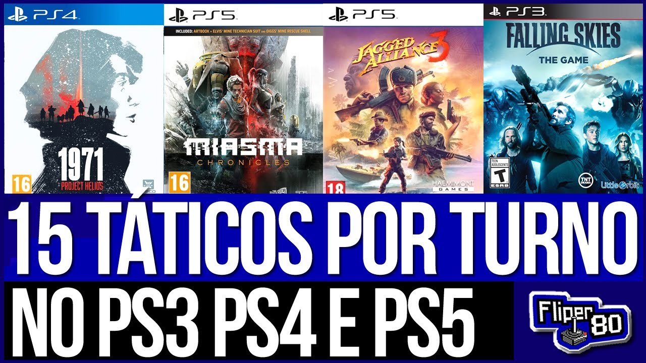 TOP 15 Jogos tipo XCOM no PS3, PS4 e PS5 - T&aacute;ticos por turno e estrat&eacute;gia