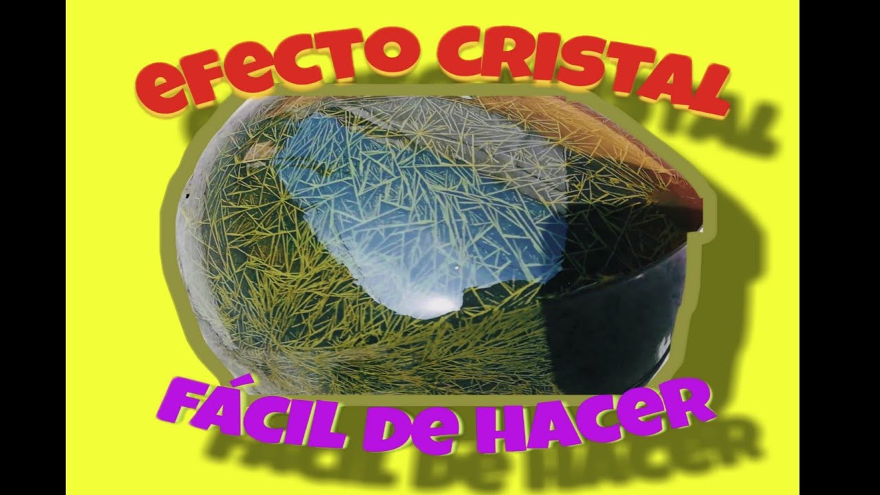 😎😎como hacer efecto cristalizado 😎😎
