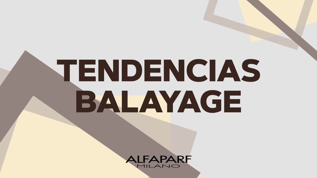 Alfaparf Milano | Curso Tendencias Balayage | 26-10-20