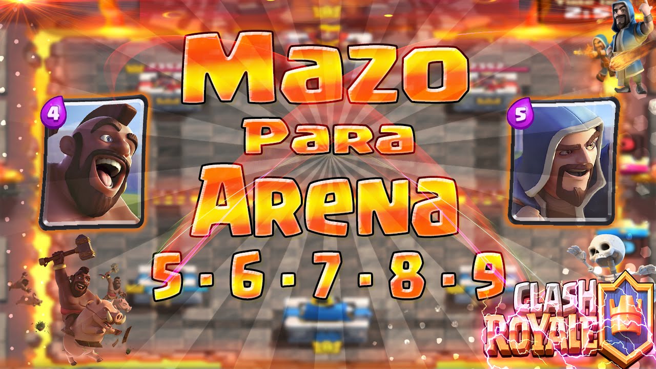 ¡¡EL MEJOR MAZO PARA SUBIR DE ARENA 5 a ARENA 9!! | Mazo Anti Chinos | Clash Royale Con Shadow Clash
