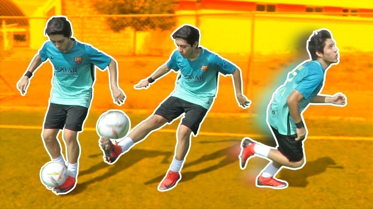 SOMBRERO con 2 TOQUES!🔥[FÁCIL] TUTORIAL de FÚTBOL PASO A PASO/ Sombrero croqueta de ANDRÉS INIESTA