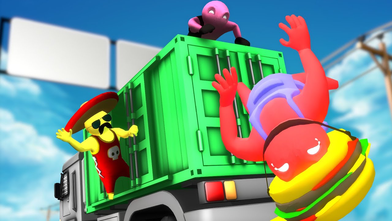 THE BOYS SURVIVE THE TRUCKS OR DIE (Gang Beasts)