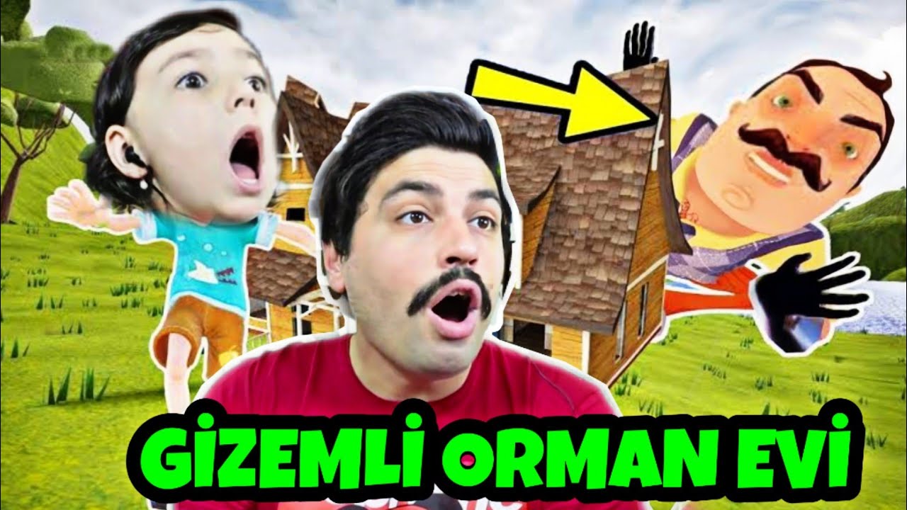HELLO NEİGHBORIN ORMANDAKİ GİZLİ EVİNİ BULDUK | Hello Neighbor Mod