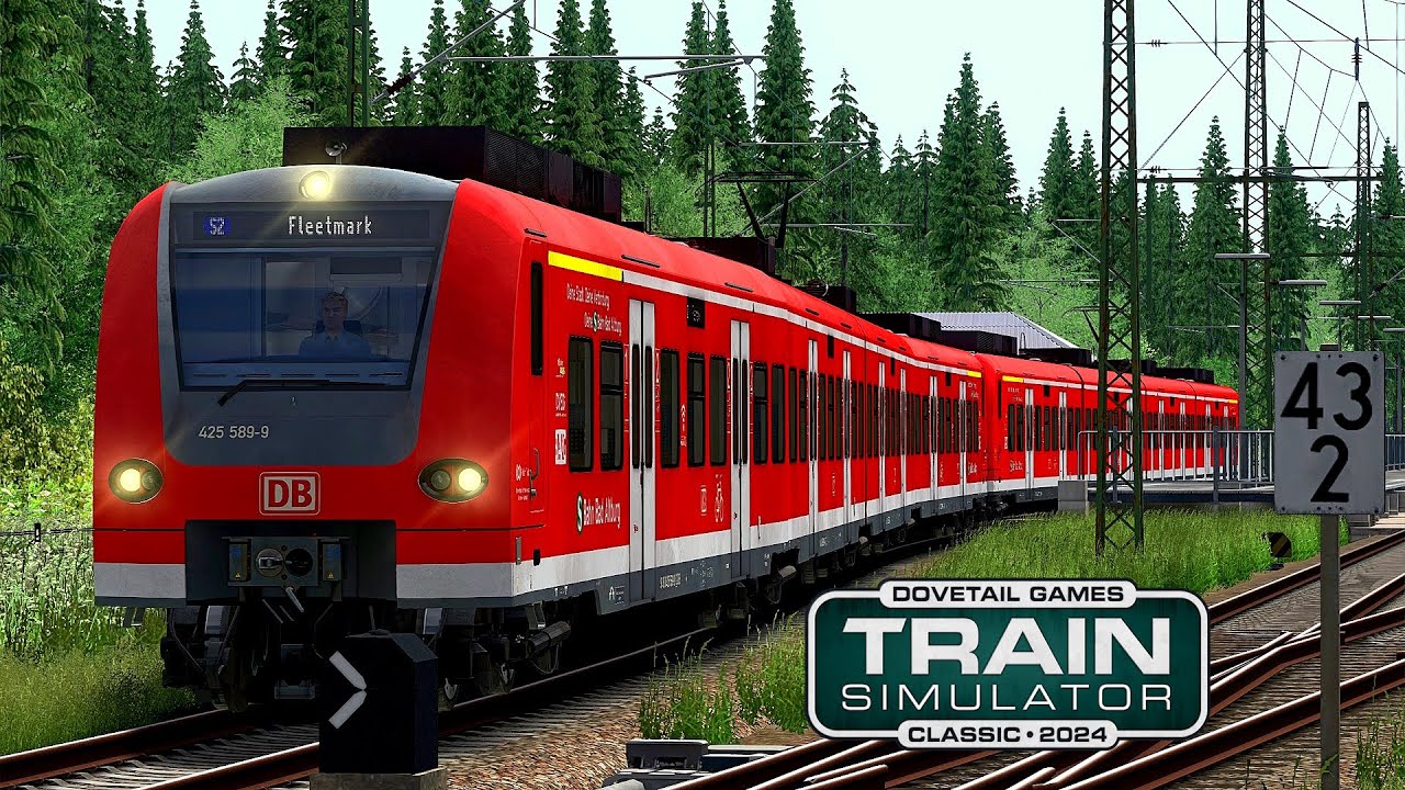 S2 nach Fleetmark | Train Simulator Classic 2024 | [Team EZY] S-Bahn Bad Altburg | BR 425