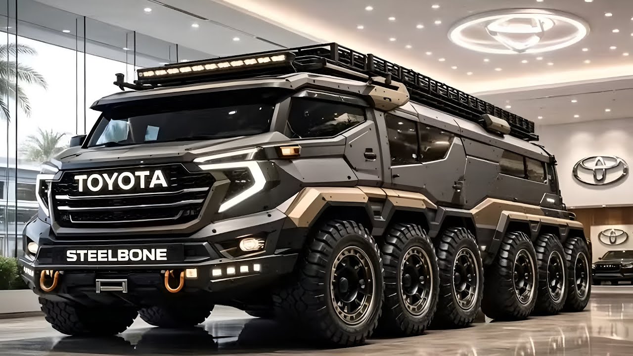 2026 Toyota Steelbone 12x12 | The Ultimate Expedition Motorhome for Extreme Off-Road Adventures