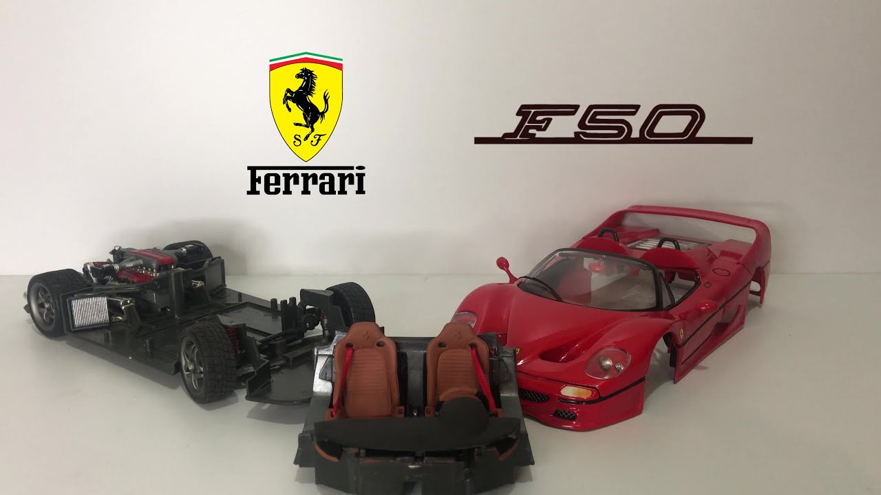 FERRARI F50, 1995,  1/18 MAISTO