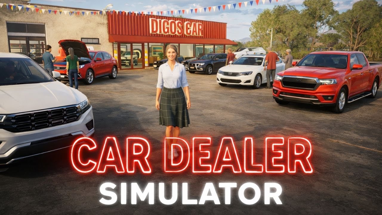 🚘 CAR DEALER SIMULATOR LIVE | Hoje é Dia de Comprar, Restaurar e LUCRAR!