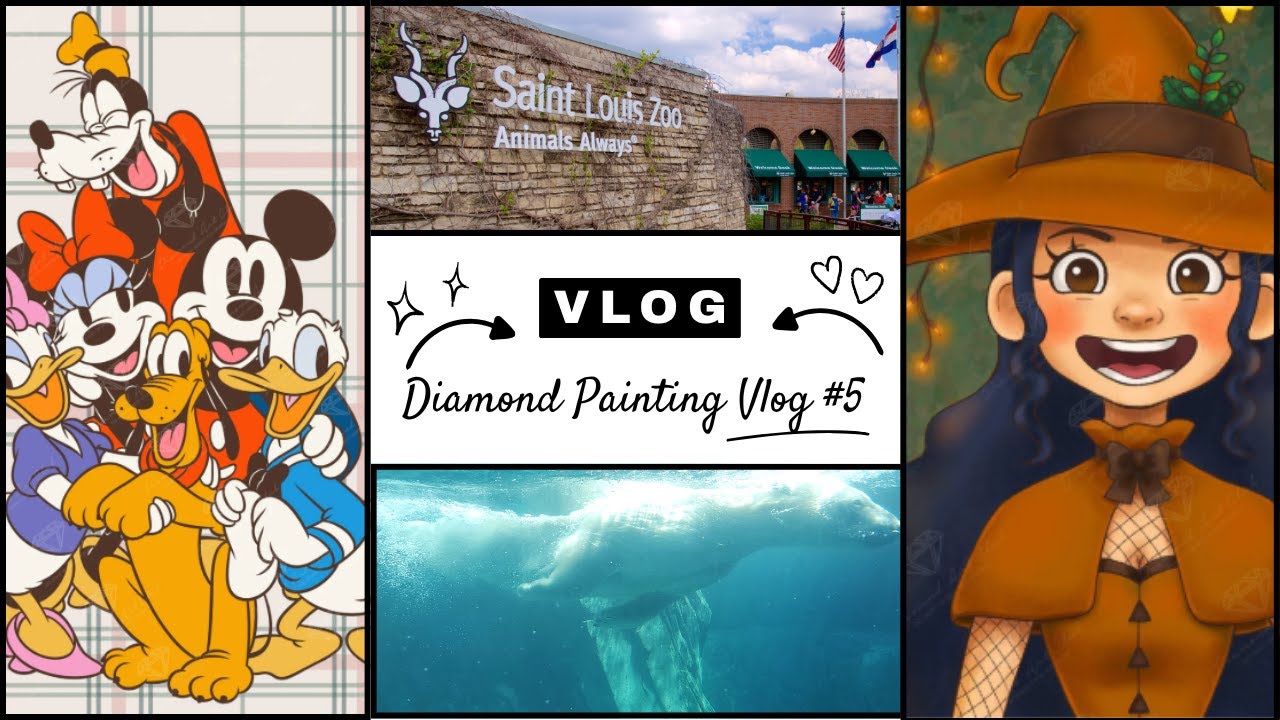 Diamond Painting Vlog #5 | WIP Update Vlog