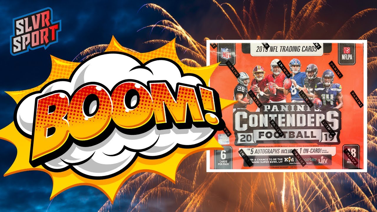 Tendies Finally Pays 🔥 BIG 🔥 - 2019 Contenders Football Hobby Box Opening