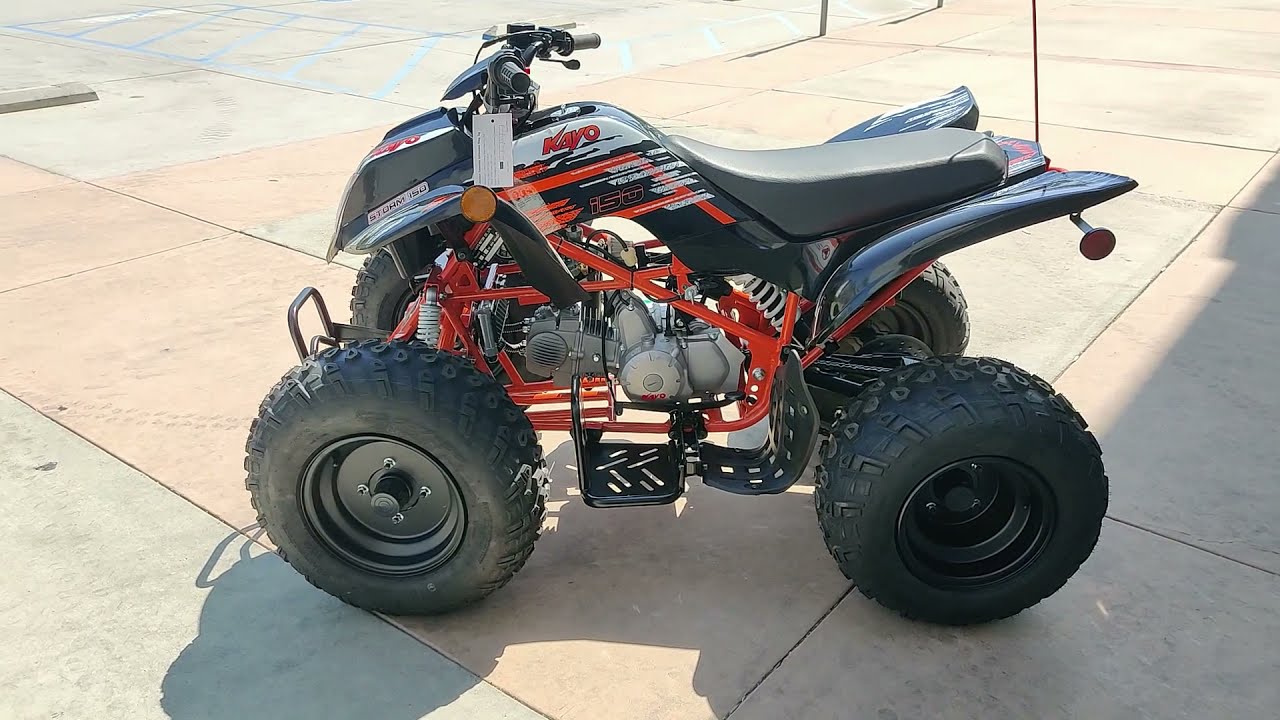 2021 KAYO STORM 150 BLACK FOR SALE @DEL AMO MOTORSPORTS!