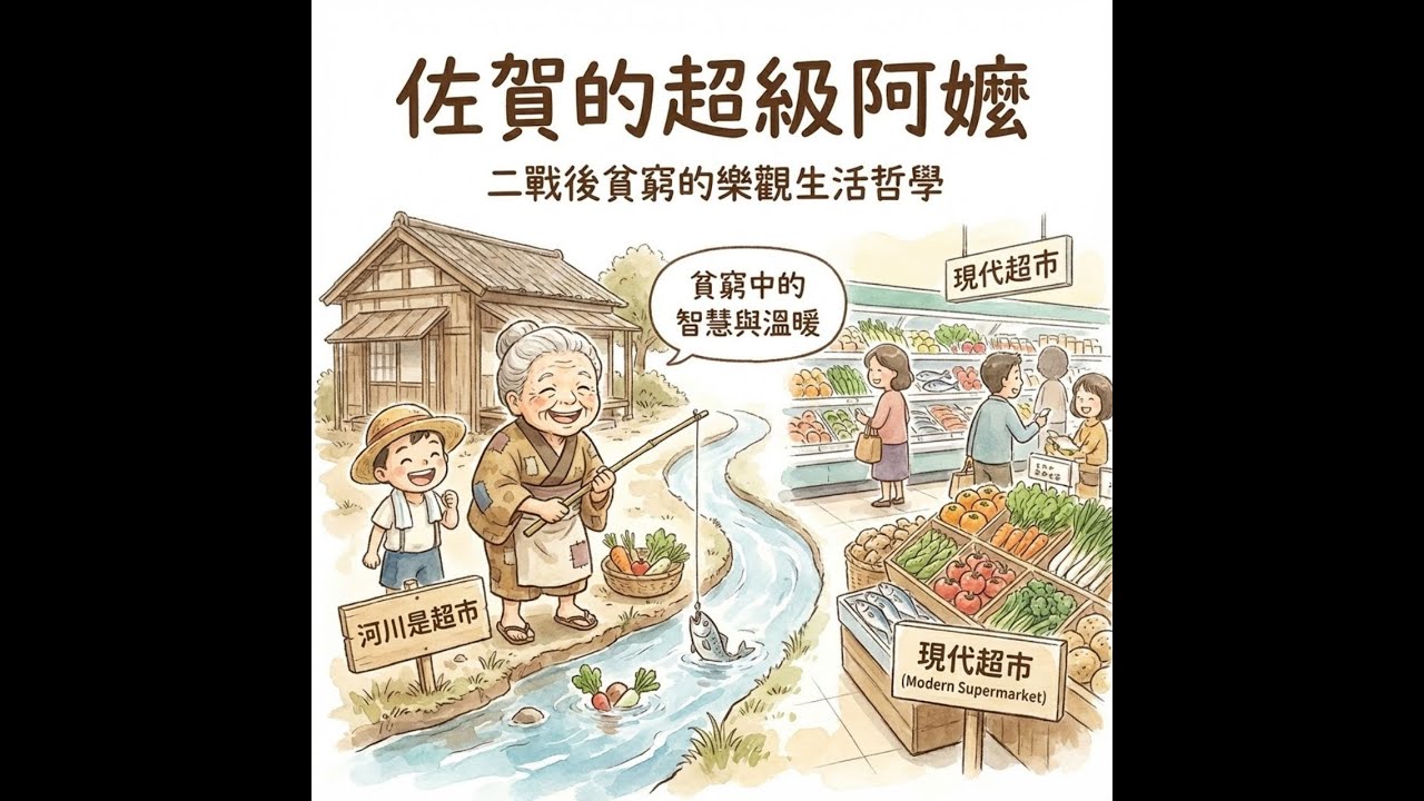 034《佐賀的超級阿嬤》二戰後貧窮的樂觀生活哲學