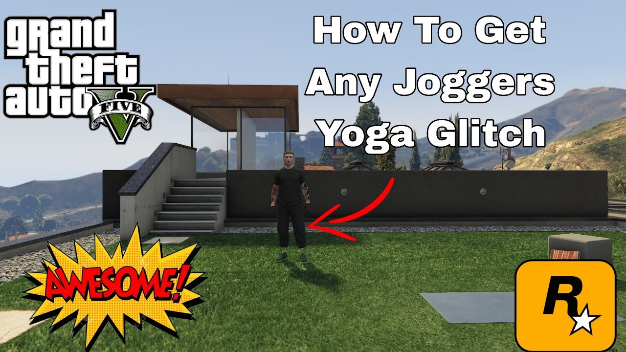 Gta 5 How To Get Any Joggers Yoga Mansion Glitch Showcase & Available Now