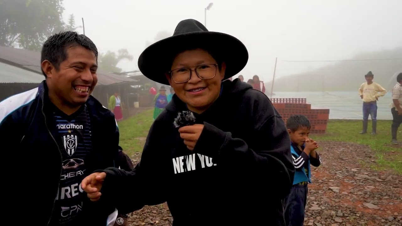 Compartiendo Navidad en las comunidades de Chontamarca con @MemitoCastro