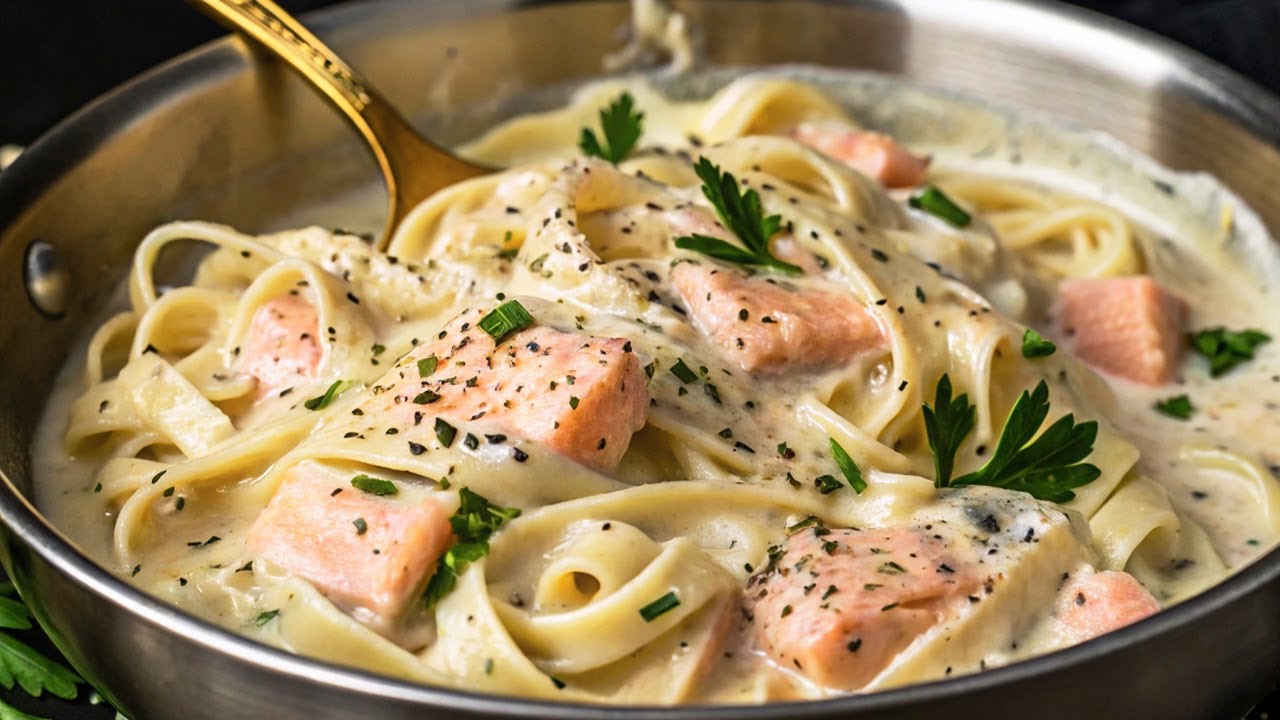 Oh je, so cremige Lachs Pasta hast du noch nie probiert! Zwei unwiderstehliche Rezepte!