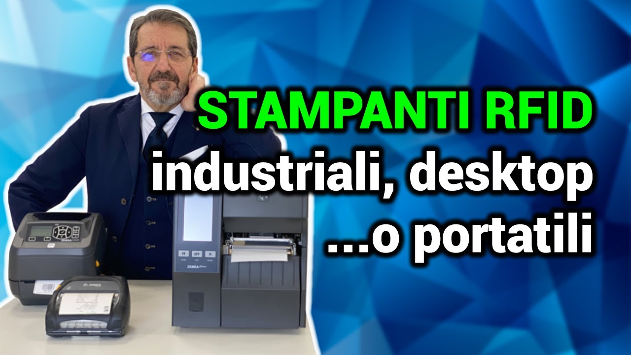 STAMPARE etichette tag RFID // Zebra ZT411 - ZD500 - ZQ521 (AXC #4)