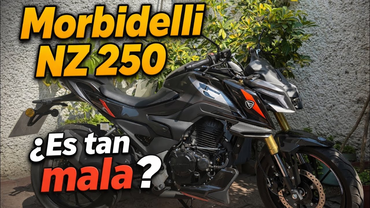 Morbidelli NZ250 😱😭 ¿Realmete es mala? Review y Prueba a bordo 