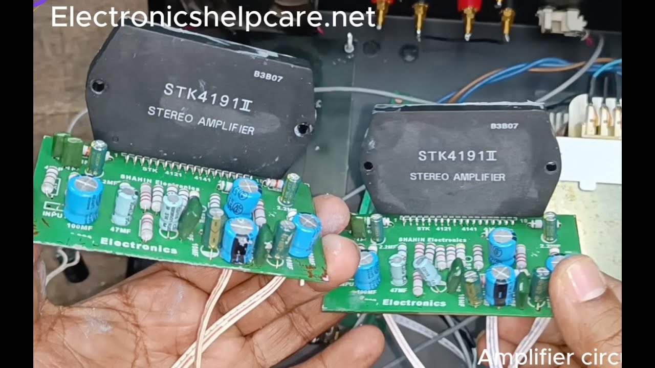 Самодельный усилитель на основе STK4191