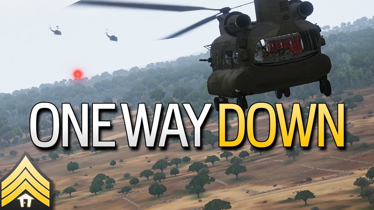 Arma 3 60fps - One Way Down