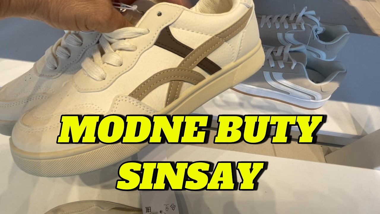 SINSAY TANIE MODNE BUTY NA WIOSNE! SNEAKERSY BALERINY OGROMNY WYB&Oacute;R | PRZEGLĄD NOWOŚCI SINSAY