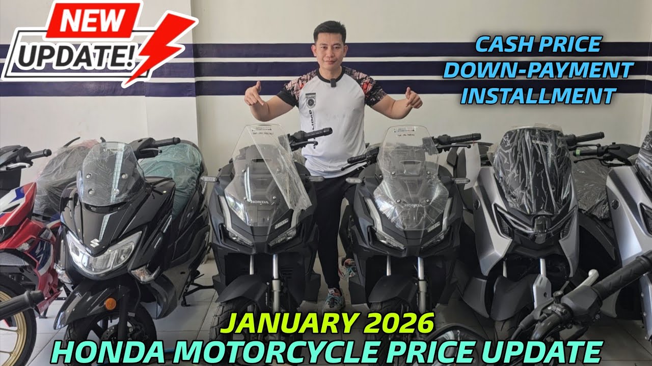 Honda Motorcycle Philippines Price Update Jan 2026
