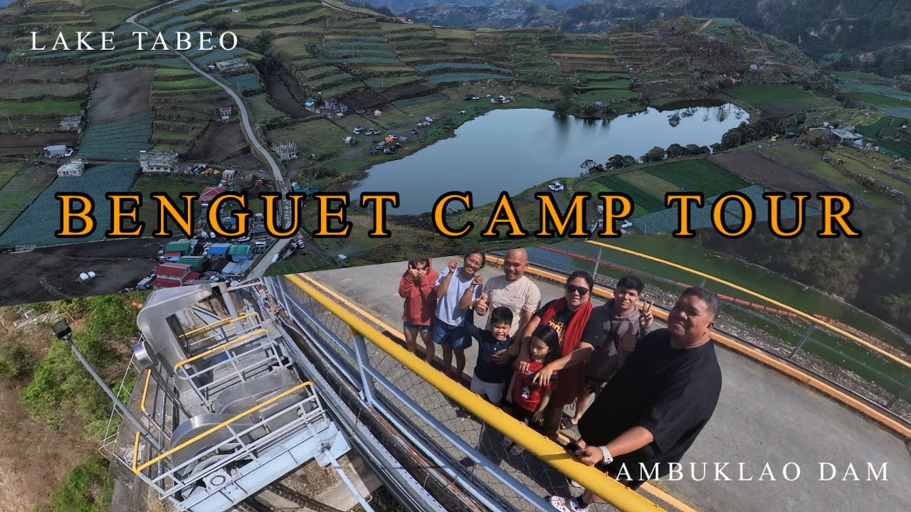 AMBUKLAO DAM | LAKE TABEO | AERIAL VIDEO | CAMPVENTURE 