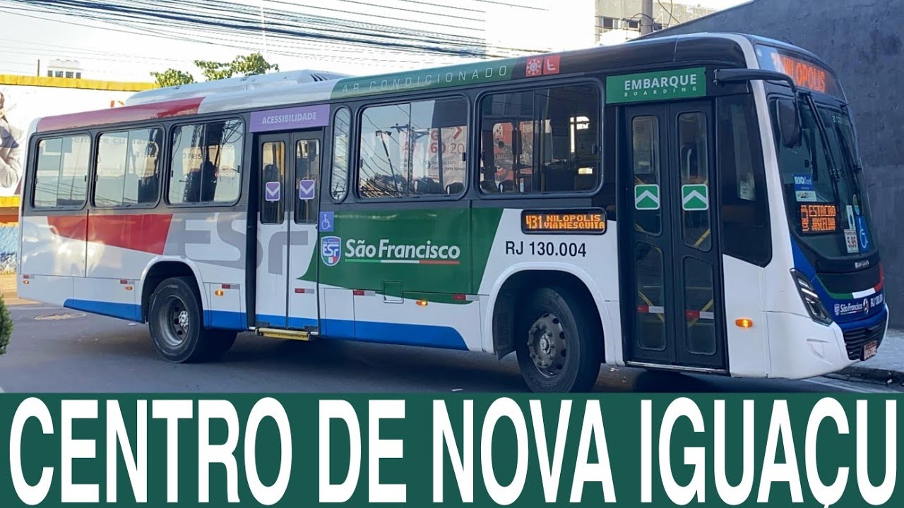 Rua Comendador Soares (Nova Iguaçu)-RJ - Movimentação de ônibus #41