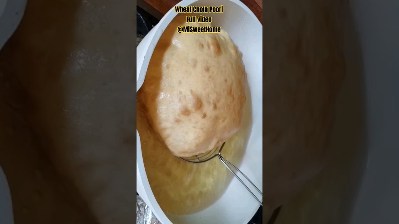 #Wheat Chola Poori#Shorts