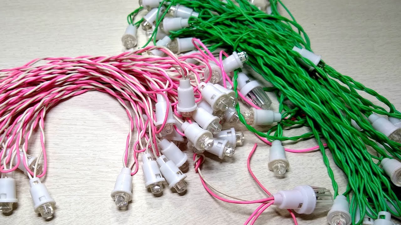 50 LED Bulb , 8mm LED Series lighting Circuit