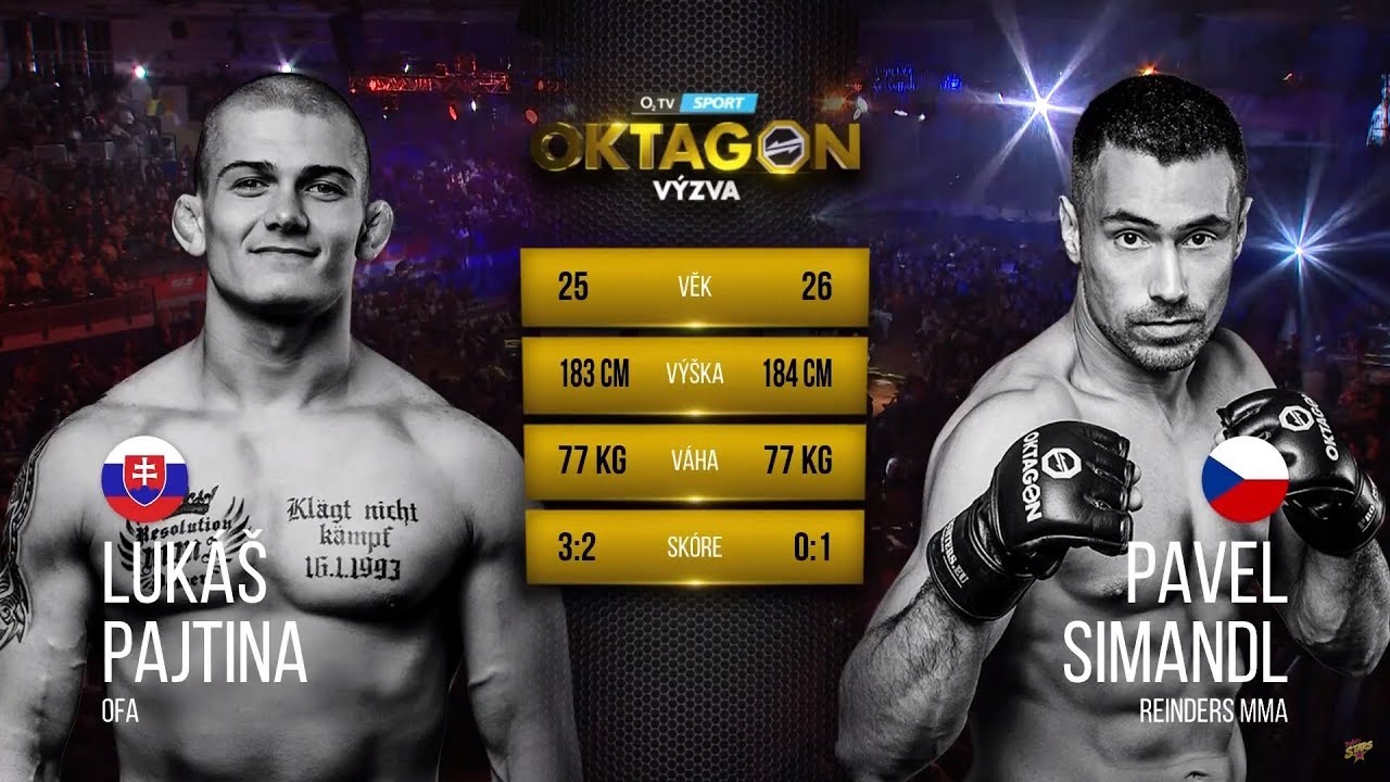 Oktagon 5 - Lukáš Pajtina vs Pavel Simandl