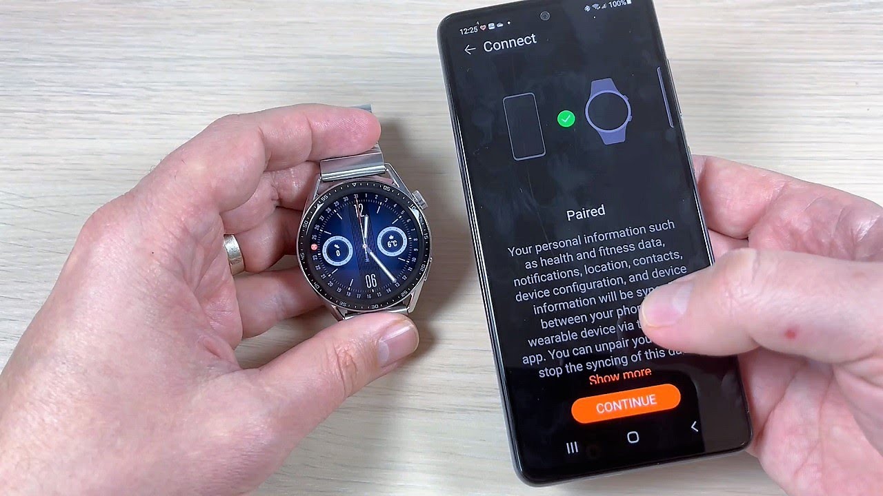 How to Pair (Connect) Huawei Watch GT 3 to Samsung (Android) - It's not so easy !!!
