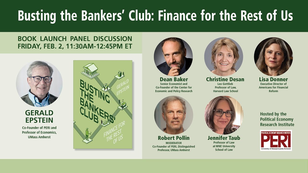 Busting the Bankers' Club: Finance for the Rest of Us