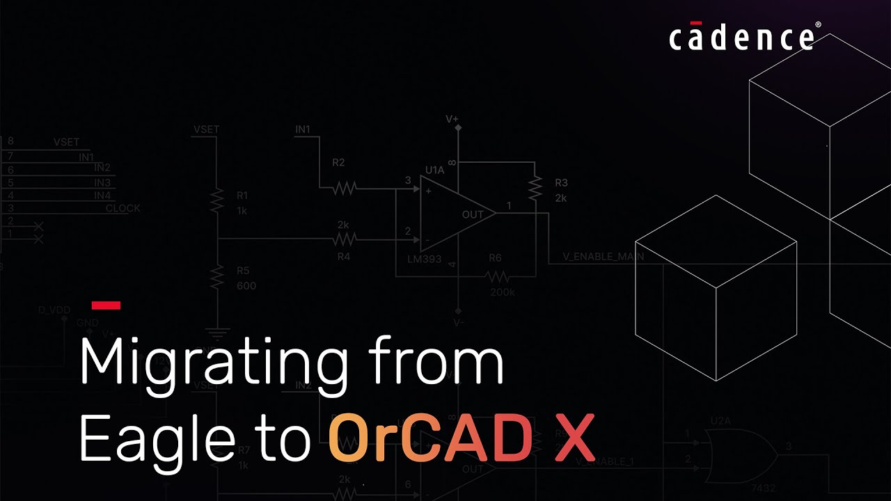 Migration from Eagle to OrCAD X