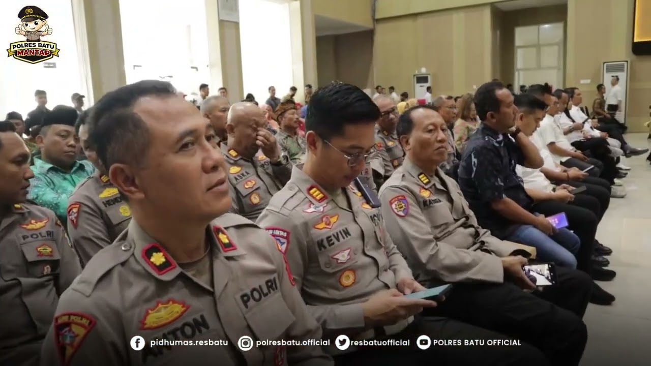 Estafet Kepemimpinan Polres Batu: AKBP Aris Resmi Jabat Kapolres Batu