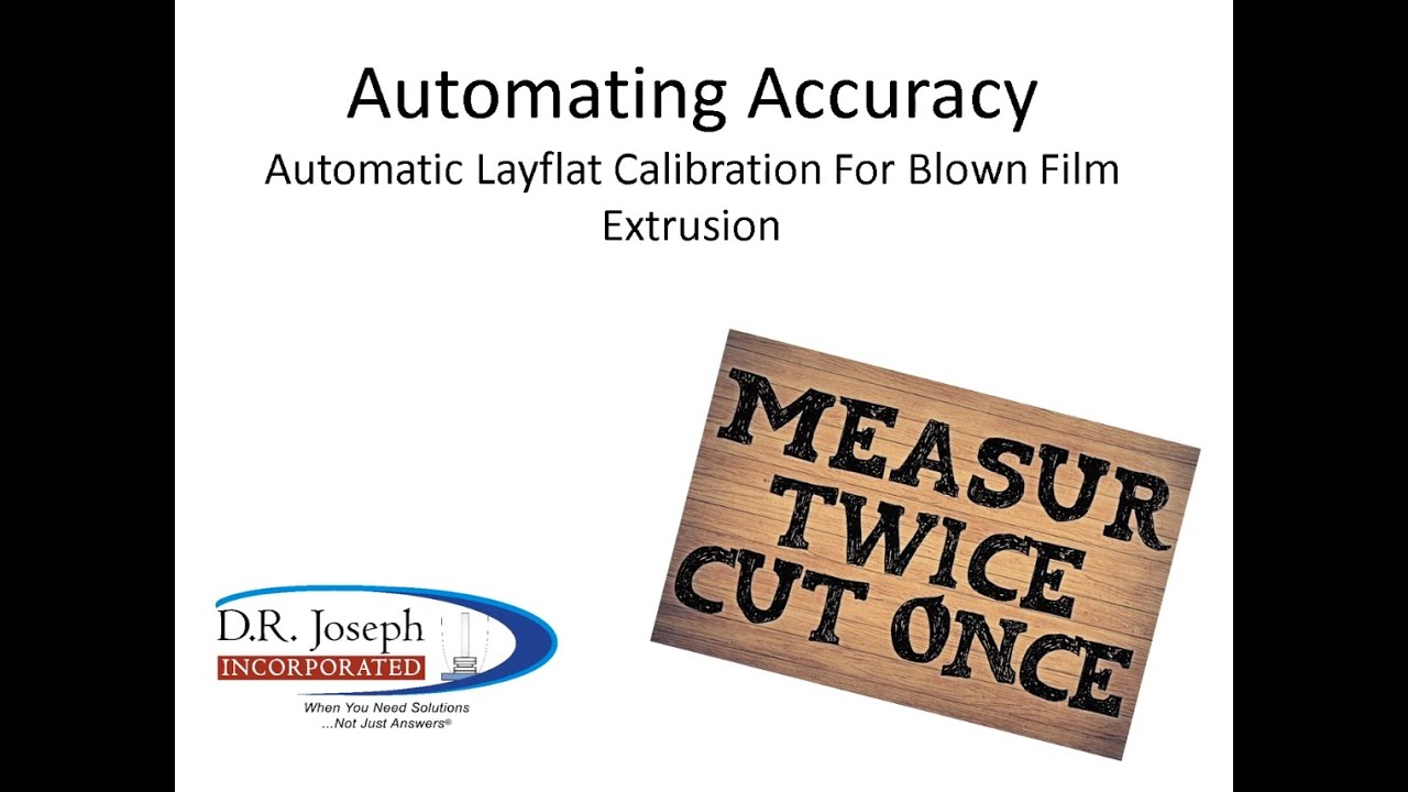 Accuracy Automation from D.R. Joseph: Automatic Layflat Calibration