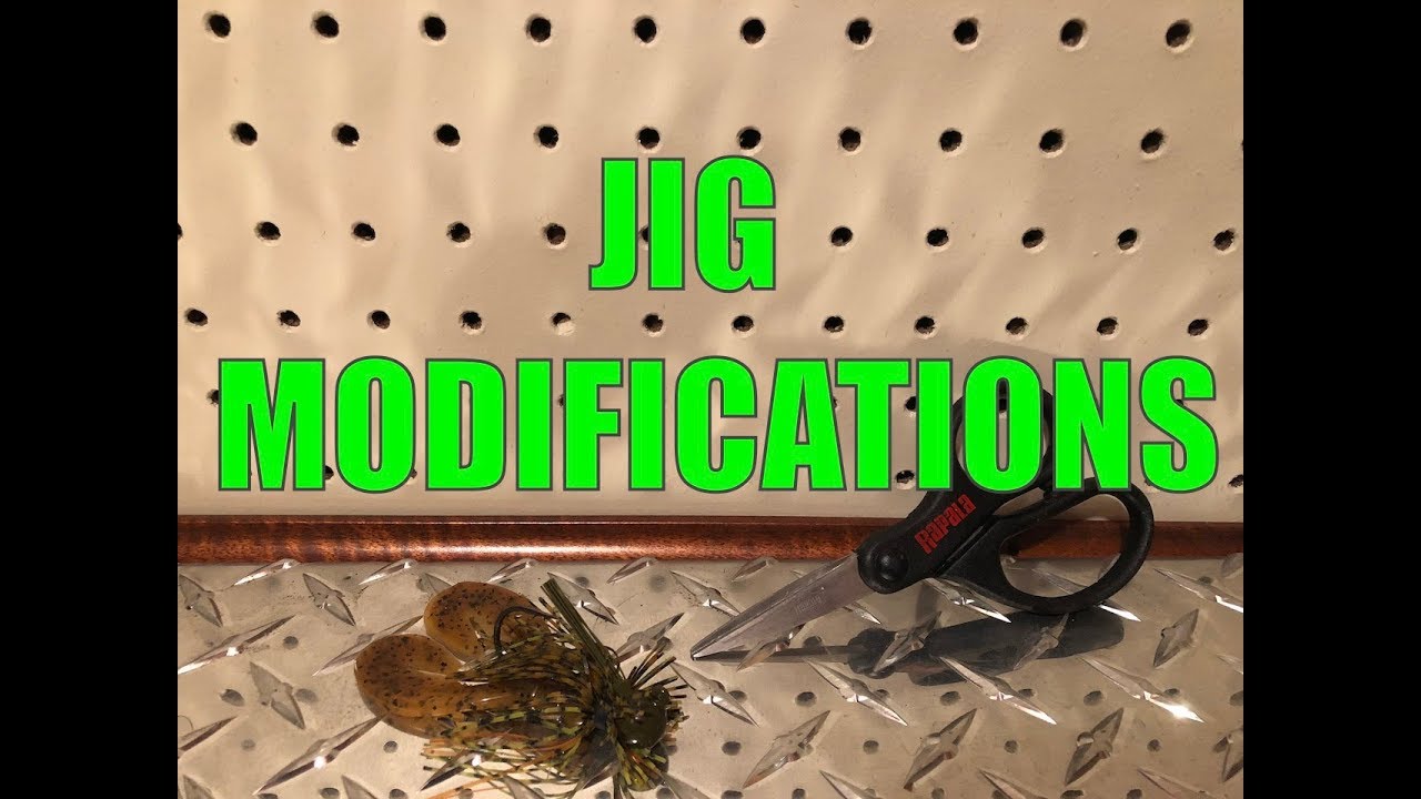 Jig Modifications to CATCH MORE BASS