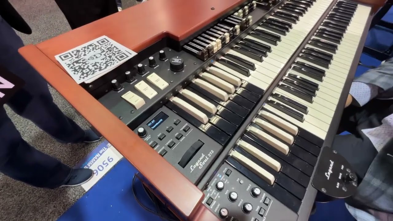 Viscount Legend Soul 273 organ at NAMM 2022